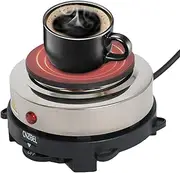 Small Electric Hot Plate- plate electric hot stove, 500W Portable Stove with Handles | Stove Single Burner, Electric Heater for Home Coffee Tea Water Heater, Stove Electric