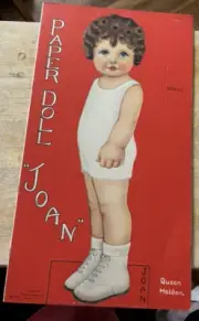 1928: WHITMAN #W907: BOBBY AND JOAN- ORIGINAL-NOT A REPRINT--17 INCHES TALL
