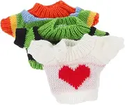 BESPORTBLE Cute Plush Bear Clothing Set Knitted Sweater Accessories for Dolls Toys