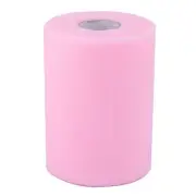 6" x 100 YD Tulle Roll Spool Wedding Party Gift Tutu Decor Fabric Craft Pink