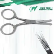 Safety Nose Vibrissa Nostril Ear Facial Hair Scissors Nose Mustache Hair Remover