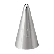 Wilton Stainless Steel #16 Open Star Piping Tip Icing Decorating Nozzle Silver