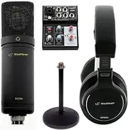 SWAMP Home Studio Starter Package - SC200 Condenser Mic - HP820x Headphones -