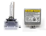 2 x Philips D1S 4300K Xenon Headlight bulbs 35w 85410 SAAB Chrysler BMW PAIR (for: Saab)