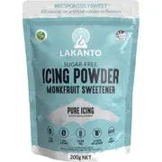 Lakanto Monkfruit Icing Powder Replaces Pure Icing Sugar 200g