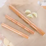 Wooden Rolling Pin Manual Dough Bread Pastry Roller Stick Kitchen Baking Tool AU