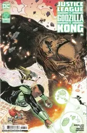 JUSTICE LEAGUE VS GODZILLA VS KONG #6 (2023) DREW JOHNSON COVER ~ UNREAD NM