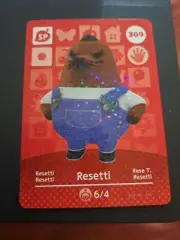 Genuine Animal Crossing Amiibo Card Special - #309