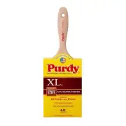 Purdy 144380340 XL Sprig Nylon Polyester Medium Stiff Flat Paint Brush 4 W in.