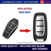 BYD ATTO 3 smart key 4 button 2022 2023
