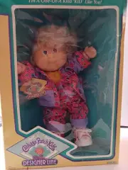 Vintage Cabbage Patch Kids Kimberly Sharon Ann Doll Designer Line