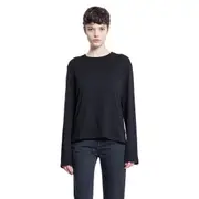 [AGOLDE] Runa Long Slevee Tee Black