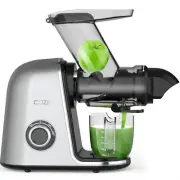 Cold Press Juicer,Slow Masticating Juicer Soft/hard Mode & Quiet Motor,3.6 In...