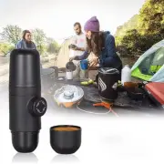 Manual Travel Coffee Machine 140ml Capsule Coffee Maker Camping