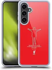 Head Case Designs Officially Licensed Liverpool Football Club Scouse Red Bill Shankly Quotes Gel Case [Military Grade Protection] Compatible with Samsung Galaxy S24+ 5G
