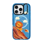 iPhone 16 Pro Impact Ring Stand Case MagSafe Compatible Baby Lion by ellievsbear