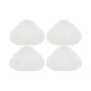 4pcs Mop Pads For Vacuum Cleaner Washable Reusable Triangle Mop Pad Cloth Cleaning Floor Tool