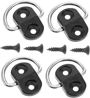 2 Sets Trunk Cargo Tie Down Anchors: Universal Tailgate Tie Down Anchors for Various Vehicles Netting Hooks for Travel and