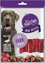 Meat Delites Duck Jerky Dry Dog Treat, 100G, Real Meat, Great Source of Protein, Tartar Control, Suitable for All Dogs