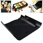 1/2/5PCS BBQ Grill Mat Bake Non Stick Grilling Mats Barbecue Pad Teflon Fiber