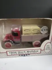 1926 MACK BULLDOG TRUCK BANK With ANHEUSER-BUSCH Crates In BOX #6