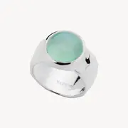 Chroma Aqua Chalcedony Ring