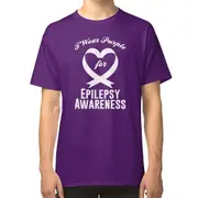 I Wear Purple For Epilepsy Awareness T-shirt