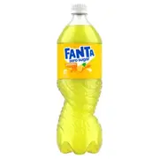 Fanta Zero Pineapple Flavour Soft Drink 1.25ltr x 1