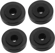 CVUTOVO 4pcs Speaker Shock Base Pads for Amplifiers and Guitar Amps Durable Rubber Feet for Enhanced Sound Quality Simple Installation and Vibration Reduction