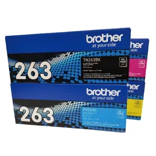 Brother TN-263 原廠標準容量碳粉匣 四色一組 適用 L3270CDW L3750CDW