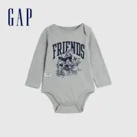 在飛比找momo購物網優惠-【GAP】嬰兒裝 Gap x Disney迪士尼聯名 純棉印