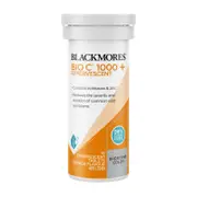 Blackmores Bio C(R) 1000 + 10 Effervescent Tablets