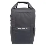 POLAR BEAR COOLERS Original Backpack Black Soft Cooler (PB295)