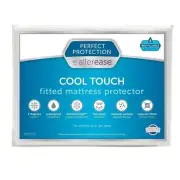 Allerease Perfect Protection Cool Touch Fitted Mattress Protector Size King