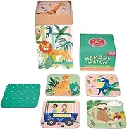 36pc Floss & Rock Memory Match Jungle Card Game Kids/Children Fun Family Toy 2y+