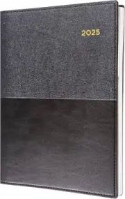 Collins Debden Vanessa Diary - Black (145.V99) Day to a Page