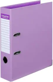 Colourhide PE Lever A4 Arch Binder, Purple 6802019J