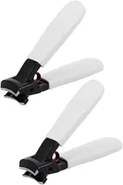 Ipetboom 2pcs Nail Clippers Set for Thick Nails In-grown Toenail Removal Tools for Seniors Women Men Cuticle Clippers Professional Manicure and Tools