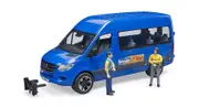 Bruder 1/16 MB Sprinter Transfer Mini-Bus and 2 Figures