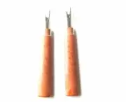 2x Stitch Ripper Auftrenner Separating Thread Cutter Miniblings Sew Cutter Braun