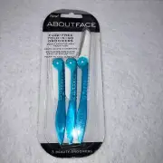 Kai About Face Fuzz-Free Fold-n-Go Groomers (3 Per Package) Japanese Blade
