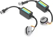 LED Decoder, 2pcs 1157 LED Decoder 5W 12-24V Load Resistor Flash Warning Canbus No Error Canceller for Car Headlight DRL, Car Lamp Modification