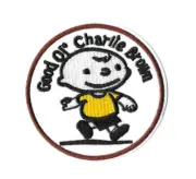 GOOD OL CHARLIE BROWN Iron on / Sew on Patch Embroidered Badge Snoopy PT726