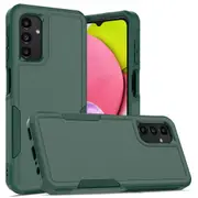 ZUSLAB Galaxy A14 5G Rugged Defender Protective Heavy Duty Shockproof Dustproof Cover for Samsung (2023) - Green