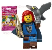 LEGO 71037 Falconer #5 Series 24 Black Falcon Knight Minifigure CMF Brand New