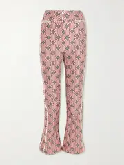 [Fusalp] Fusalp - Celia Sixties Printed Bootcut Ski Pants - Red - FR 38 FR 38 Red