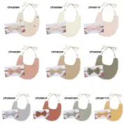 Infant Saliva Towel Baby Feeding Bibs for Boys Girls Lovely Hair Bow Headband