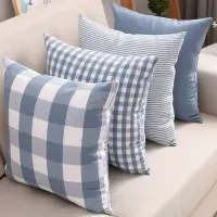 在飛比找蝦皮購物優惠-nordic plaid cushion cover liv