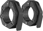 ａ aternee 2X Safe Dumbbell Barbell Clasp Barbell Clips Quick Release Barbell Lock Collar Clips for Home Weight Bar Clamps Powerlifting