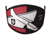 Essendon Bombers Official AFL Team Logo Retro 2 Pack 3 Ply Face Mask Covers